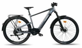 Elektrinis dviratis Hardtail MM SUV, 27.5", 250 W, 13 Ah, sidabro sp.