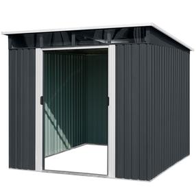 Dārza šķūnis T-PS0608 4.61M2, 181 cm x 224 cm x 202 cm, 9324 l