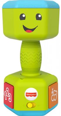 Lavinimo žaislas Mattel Fisher Price Dumbbell, įvairių spalvų