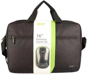 Klēpjdatoru soma Acer GP.ACC11.03V, melna krās., 3.6 l, 16"