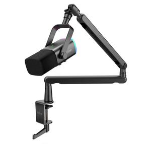 Juhtmega mikrofon Fifine TAM8, must v.