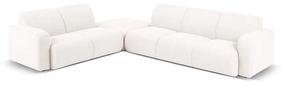 Kampinė sofa Micadoni Home Molino MIC_LC_L_101_F1_MOLINO1, balta sp., kairinė, 315 x 250 cm x 72 cm
