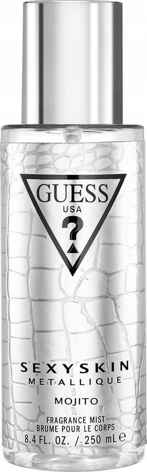 Kūno dulksna Guess Sexy Skin Metallique Mojito, 250 ml