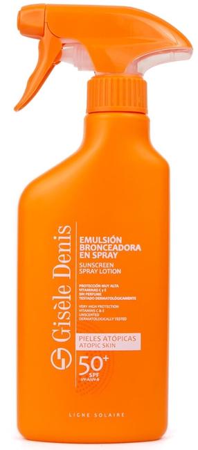 Losjonas įdegio priežiūrai Gisele Denis Sunscreen Atopic Skins SPF50, 300 ml