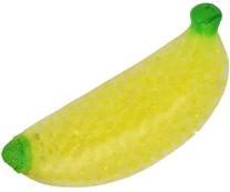 Sensorinis spaudomas žaislas, squishy Keycraft Banana, geltona sp.