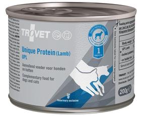 Mitrā kaķu barība Trovet Unique Protein Lamb, jēra gaļa, 0.2 kg