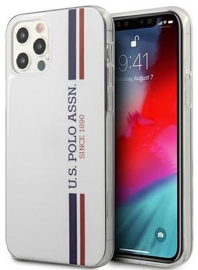 Telefona vāciņš U.S. Polo Assn. USHCP12LPCUSSWH, balta krās., Apple