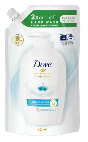Skystas muilas su glicerinu Dove Deep Cleansing, 500 ml