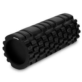 Masāžas veltnītis, pieaugušajiem Spokey Mixroll, 33 cm, melna krās.
