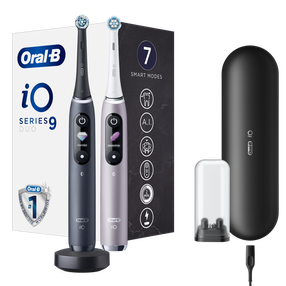 Elektriline hambahari Oral-B iO Series 9 Duo Pack, must v./roosa v.