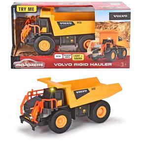 Mängu kallur Majorette Volvo Rigid Hauler 213723000, 1:45, kollane v.