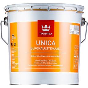 Krāsa, daudzveidīgs Tikkurila Unica, pus-matēts, 2.7 l, bezkrāsaina