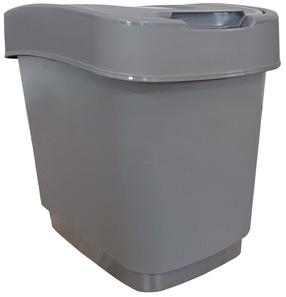 Rūšiavimo šiukšliadėžė Jotta Domino, 15 l, pilka sp.