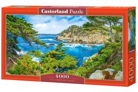 Dėlionė Castorland Californian Coast 400355, 68 cm x 138 cm, 4000 vnt., įvairių spalvų