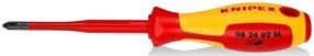 Отвертка Knipex Phillips 98 24 02 SL, перекрестный, изолированный, 21.2 см