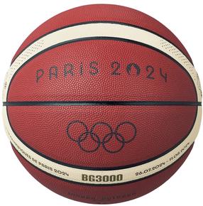 Basketbola bumba Molten Paris 2024, B7G3000-2-S4F, 7 izmērs, brūna krās.