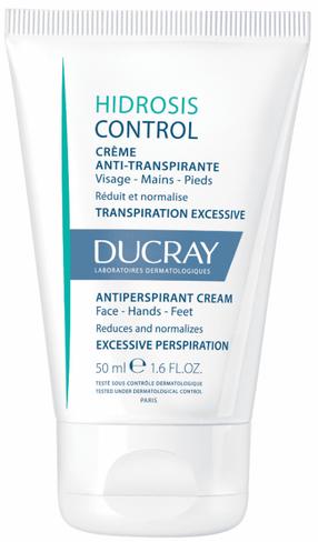 Ķermeņa dezodorants, krēms Ducray Hidrosis Control, 50 ml