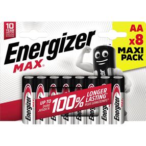 Patareid Energizer MAX BP8, AA, 1.5 V