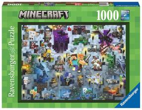 Пазл Ravensburger Minecraft Challenge 17188, 70 см x 50 см, 1000 шт., многоцветный