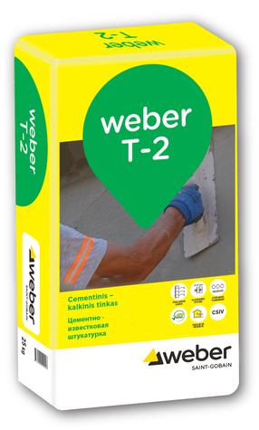 Cementinis tinko mišinys Saint-Gobain Weber, remontinis, pilka sp., 25 kg