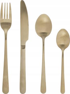 Söögiriistade komplekt Secret de Gourmet Green Harmony, kuldne v., 24 tk.