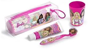 Kelioninis dantų priežiūros rinkinys Barbie, 75 ml, 4 vnt.
