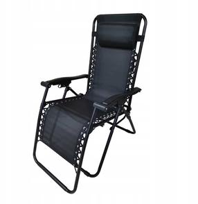 Уличный шезлонг Dedra Zero Gravity, черный цв., 65 см x 157 см x 105 см