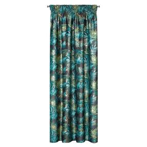 Naktinė užuolaida Mariall ZLF-02, aukso sp./juoda sp./žalia sp., 140 cm x 270 cm
