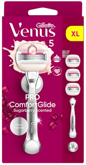 Skutimosi rinkinys Gillette Venus ComfortGlide Sugarberry, 4 vnt