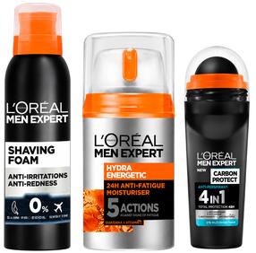 Näohoolduskomplekt meestele L’Oréal Paris Men Expert Travel Set, 150 ml