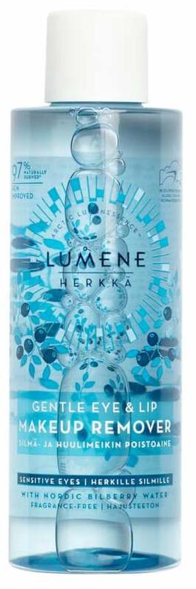 Kosmētikas noņemšanas līdzeklis Lumene Herkka Gentle Eye & Lip, 100 ml
