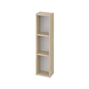 Подвесной шкафчик для ванной Cersanit, дубовый цв., 44.7 см x 20 см x 80 см