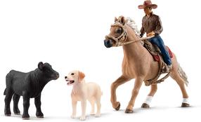 Комплект Schleich Farm World Western Riding Adventures 42578, многоцветный