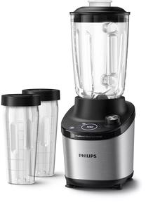 Kokteilių plaktuvas Philips 7000 Series HR3760/10, juoda sp./nerūdijančiojo plieno sp., 1500 W Prekė su pažeista pakuote.