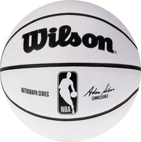 Баскетбольный мяч Wilson Autograph Mini, 3 размер, белый цв.