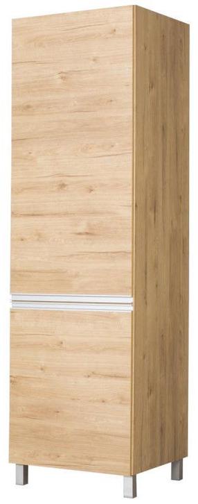 Virtuvinė spinta Bodzio Monia, ruda, 60 cm x 59 cm x 207 cm