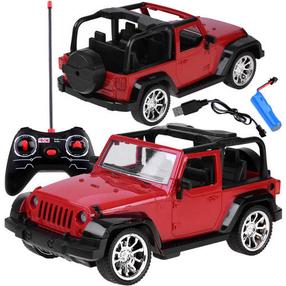 Rc automašīna Top Racing Series Boarse RC0615, melna krās./sarkana krās.