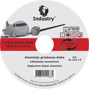Пильный диск Industry, 125 мм x 1 мм x 22.2 мм
