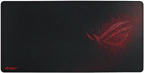 Peles paliktnis Asus, 44 cm x 90 cm x 0.3 cm, melna krās./sarkana krās.