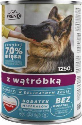 Šlapias šunų maistas Pet Republic Frendi, kepenėlės, 1.25 kg