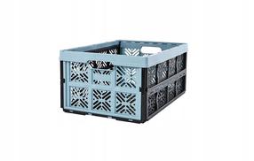Daiktadėžė, transportavimui Keeeper, 32 l, juoda sp./žydra sp., 48 x 35 x 23 cm