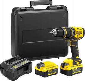 Bezvadu triecienurbjmašīna ar bateriju Stanley SFMCD721M2K-QW, 18 V, 4 Ah