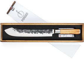 Virtuvinis peilis Style De Vie Olive Forged, mediena/japoniškas plienas