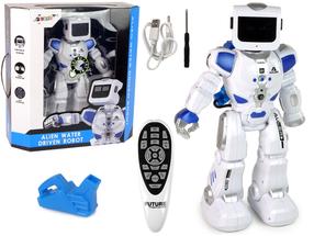 RC robotas Lean Toys Alien Water, 12 cm, balta sp.