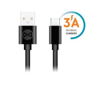 Кабель Forever, USB/USB Type-C, 100 см, черный цв.
