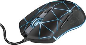 Vadu spēļu pele Trust GXT 133 Locx, melna krās.