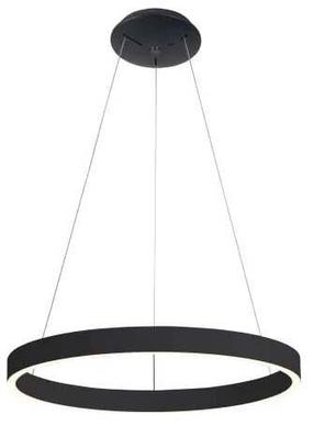 Šviestuvas kabinamas AZzardo Ring Andrea 60 AZ5098, LED, 3000 °K, 2, juoda sp. / juoda sp., 60 x 60 cm