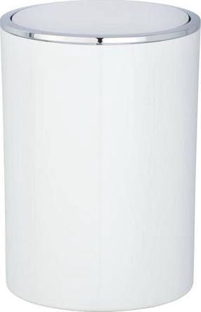 Šiukšliadėžė Wenko 23882, balta sp., 5 l, 26 cm x 19 cm