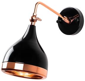Lampa sienas Opviq Yyldo 7031 892OPV1359, E27, 1 x 40 W, vara krās./melna krās. / vara krās.