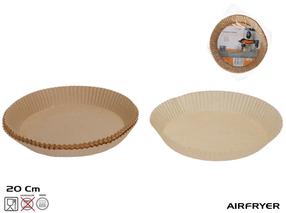 Kepimo popierius karšto oro gruzdintuvei Kitchen&GO, 20 cm x 20 cm, 50 vnt